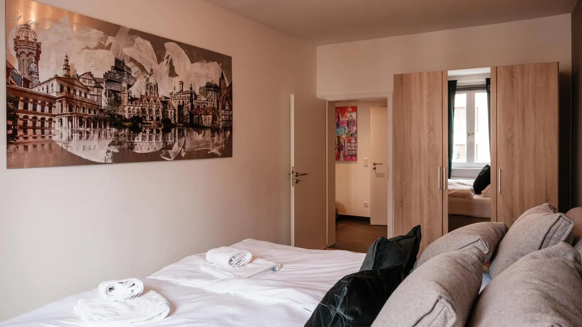 Gray Dream I Stilvoll Und Neu Lägenhet Hannover